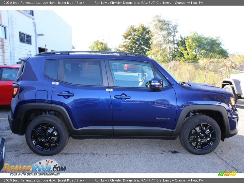 2020 Jeep Renegade Latitude 4x4 Jetset Blue / Black Photo #4