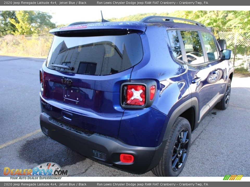 2020 Jeep Renegade Latitude 4x4 Jetset Blue / Black Photo #5