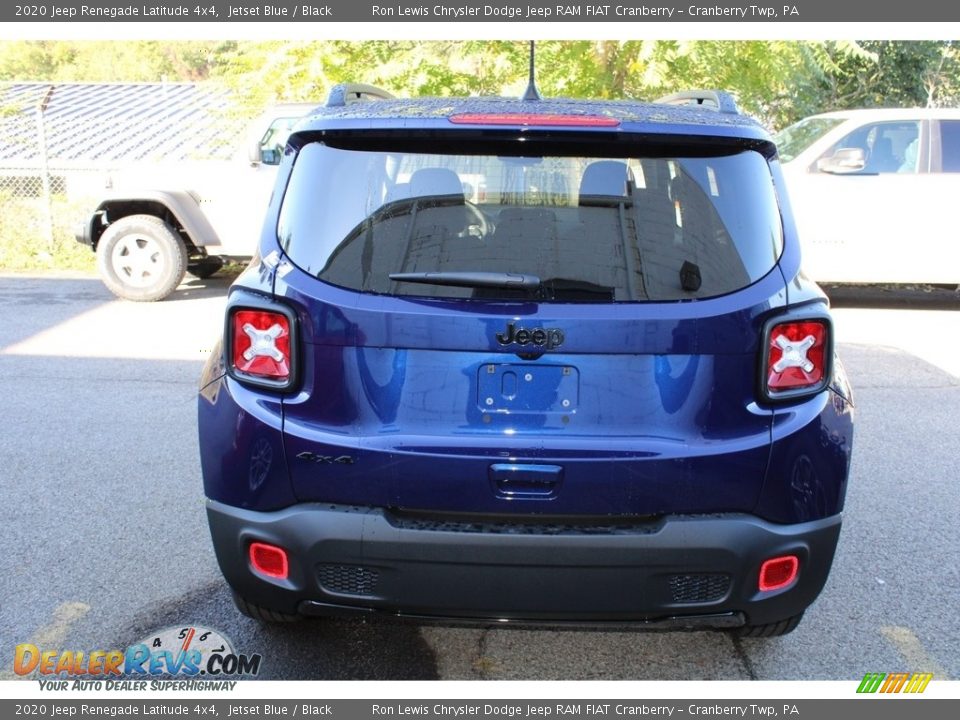2020 Jeep Renegade Latitude 4x4 Jetset Blue / Black Photo #6