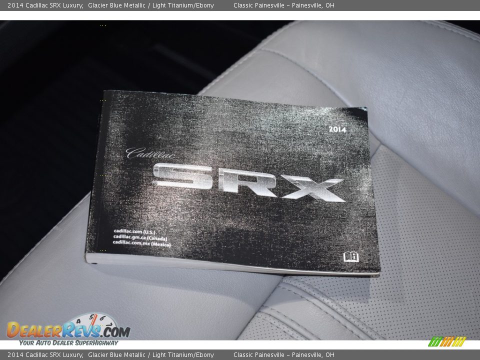 2014 Cadillac SRX Luxury Glacier Blue Metallic / Light Titanium/Ebony Photo #20