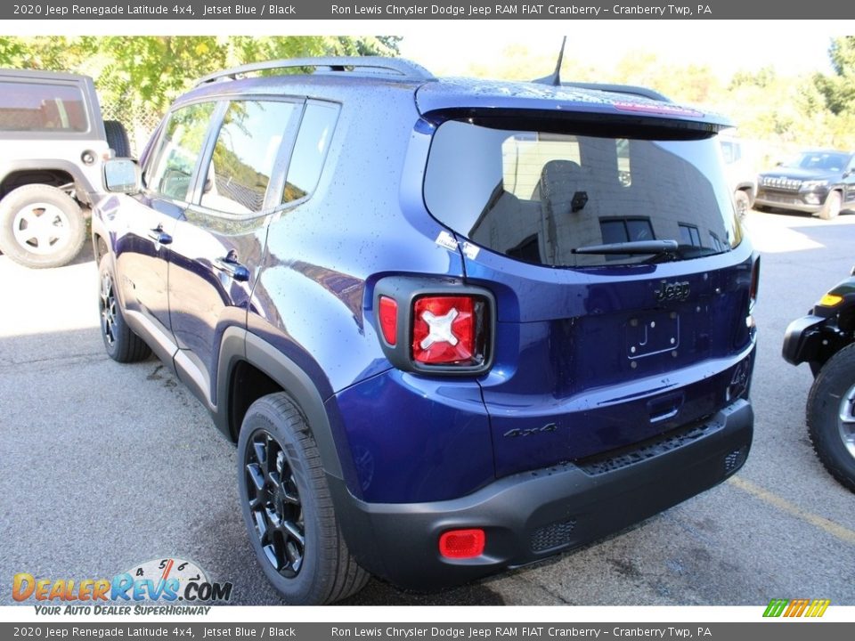 2020 Jeep Renegade Latitude 4x4 Jetset Blue / Black Photo #7