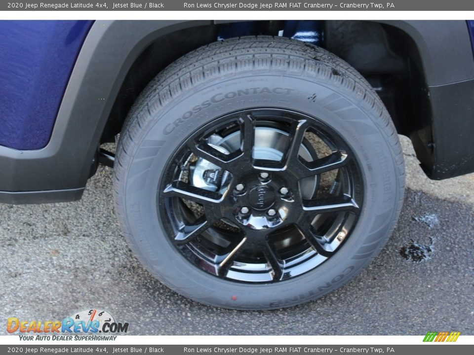 2020 Jeep Renegade Latitude 4x4 Jetset Blue / Black Photo #10