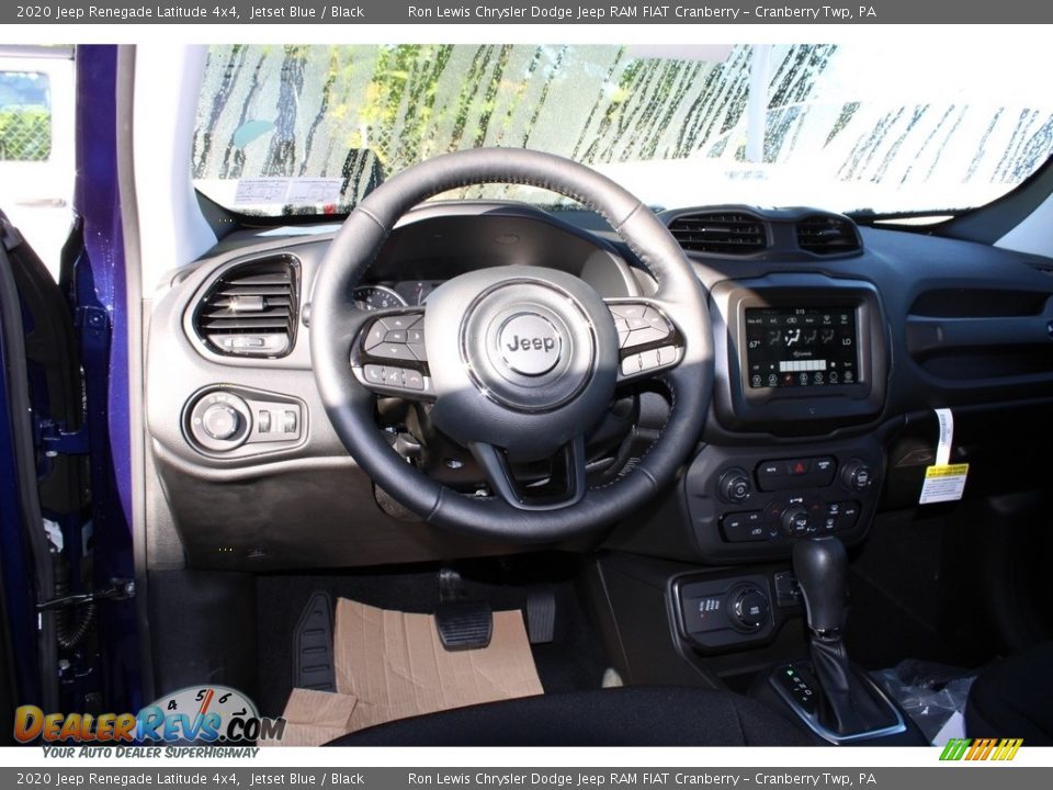 2020 Jeep Renegade Latitude 4x4 Jetset Blue / Black Photo #14