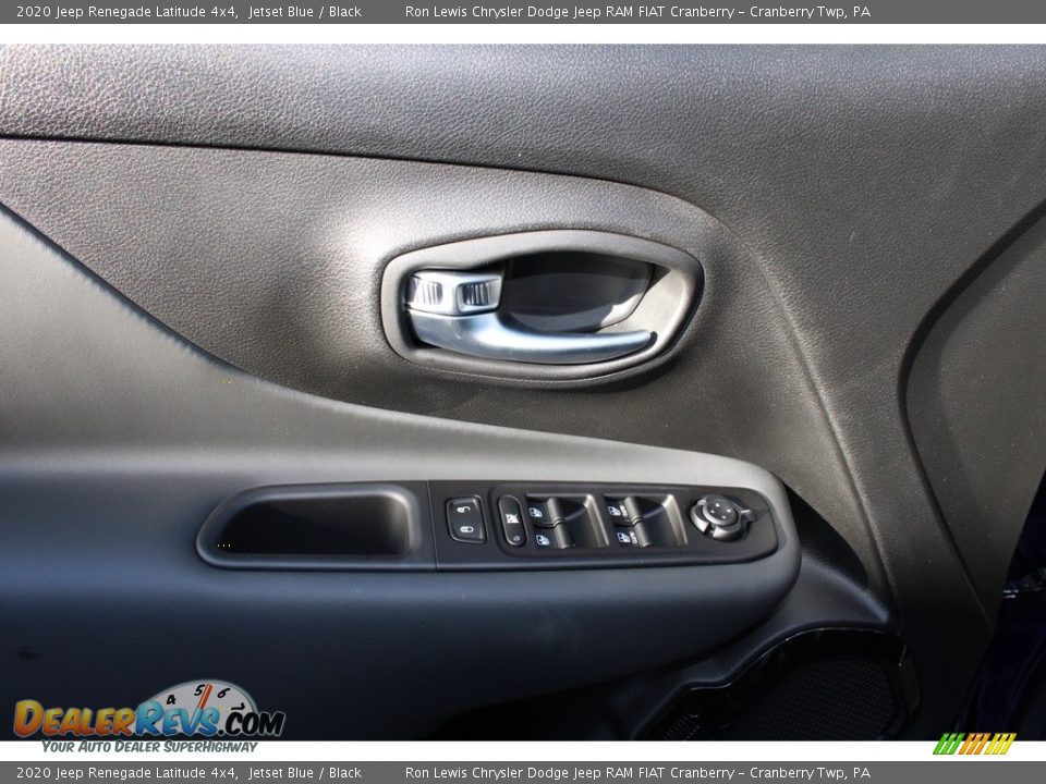2020 Jeep Renegade Latitude 4x4 Jetset Blue / Black Photo #15