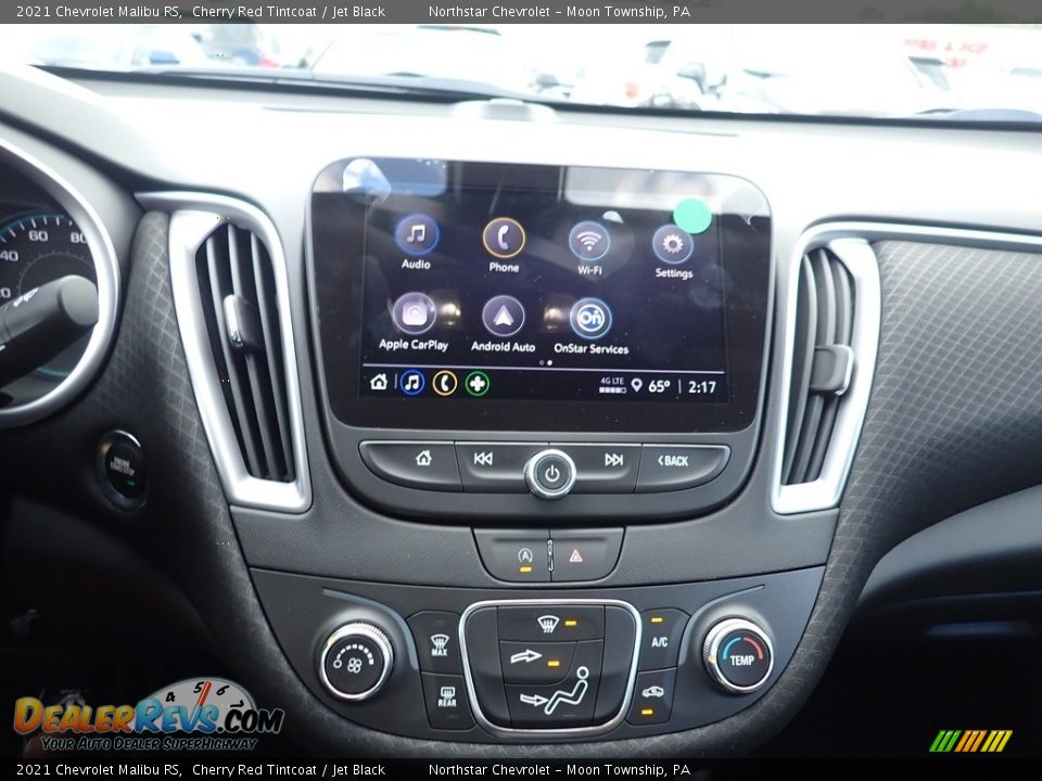 Controls of 2021 Chevrolet Malibu RS Photo #17