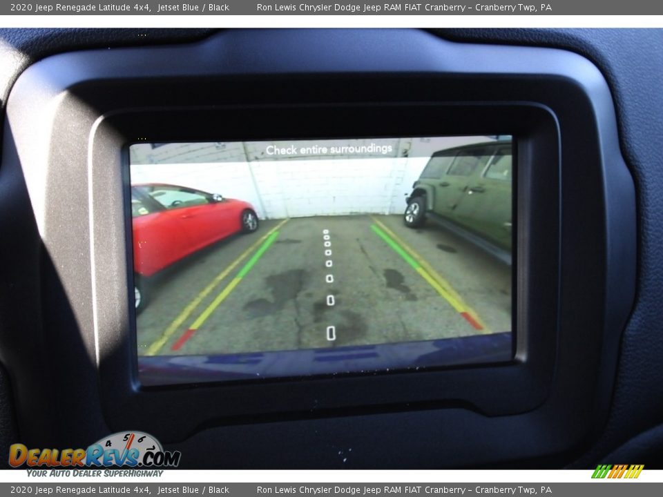 2020 Jeep Renegade Latitude 4x4 Jetset Blue / Black Photo #17