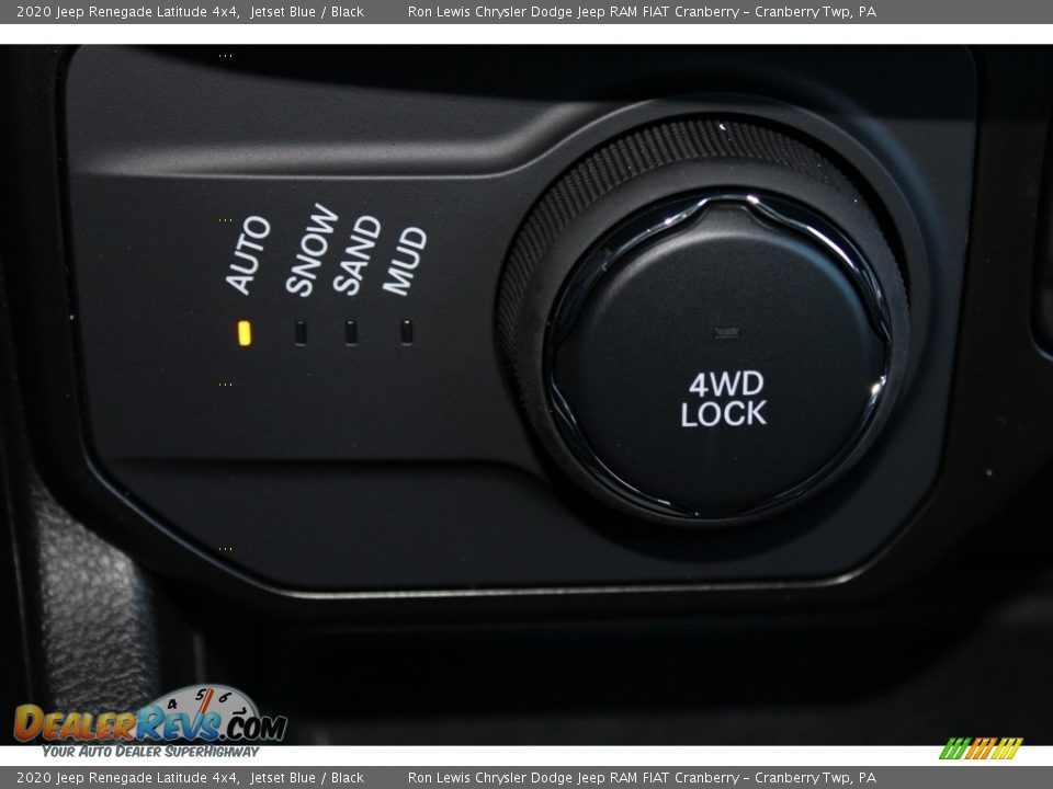 2020 Jeep Renegade Latitude 4x4 Jetset Blue / Black Photo #18