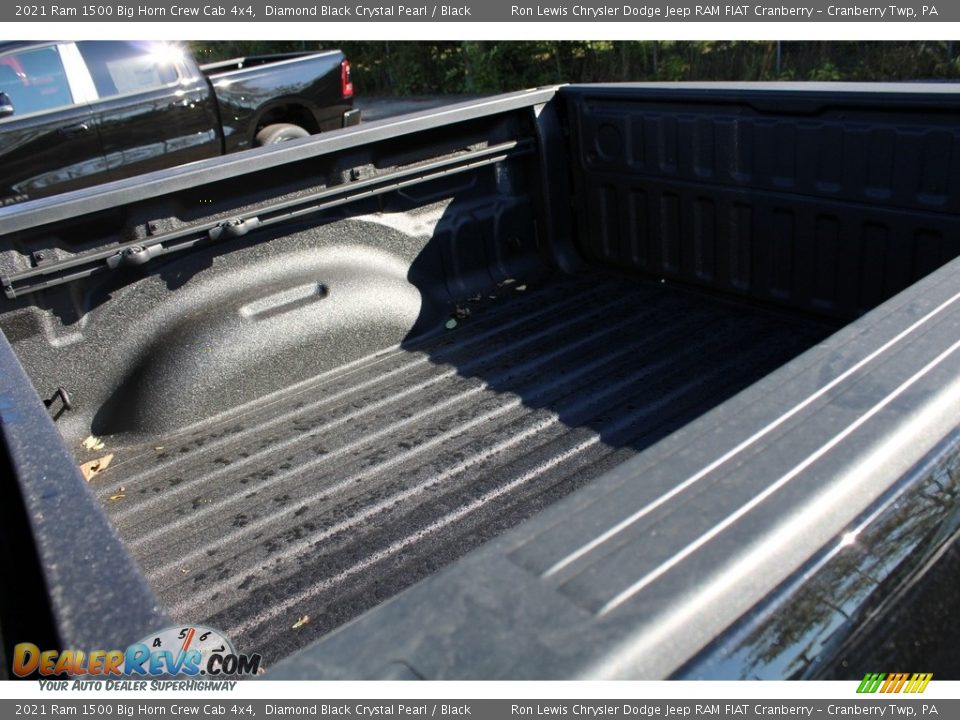2021 Ram 1500 Big Horn Crew Cab 4x4 Diamond Black Crystal Pearl / Black Photo #10