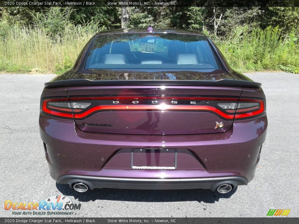 2020 Dodge Charger Scat Pack Hellraisin / Black Photo #7