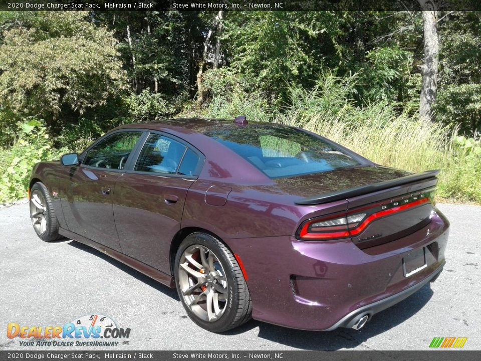 2020 Dodge Charger Scat Pack Hellraisin / Black Photo #8