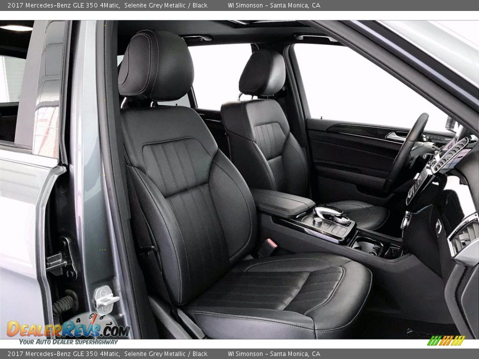 2017 Mercedes-Benz GLE 350 4Matic Selenite Grey Metallic / Black Photo #6