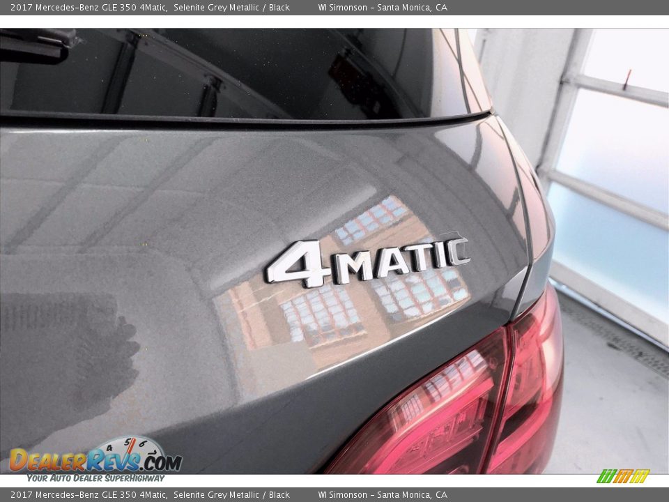 2017 Mercedes-Benz GLE 350 4Matic Selenite Grey Metallic / Black Photo #7