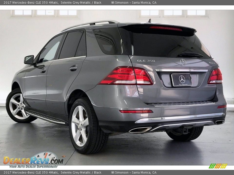 2017 Mercedes-Benz GLE 350 4Matic Selenite Grey Metallic / Black Photo #10