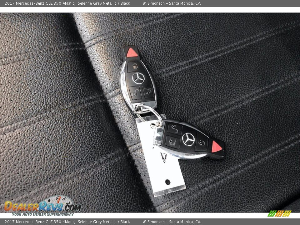 2017 Mercedes-Benz GLE 350 4Matic Selenite Grey Metallic / Black Photo #11