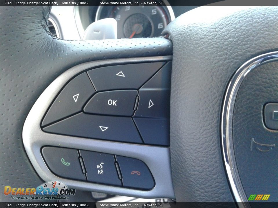 2020 Dodge Charger Scat Pack Steering Wheel Photo #20