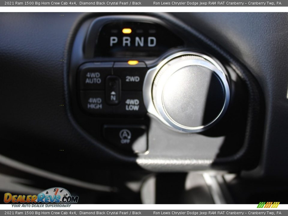 2021 Ram 1500 Big Horn Crew Cab 4x4 Diamond Black Crystal Pearl / Black Photo #18