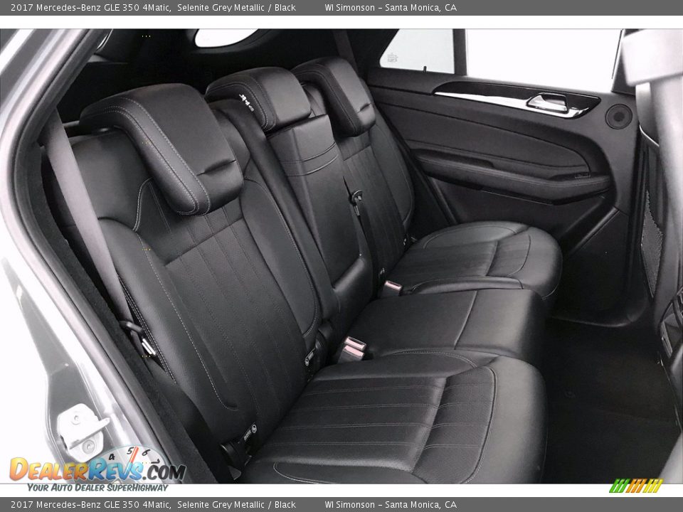 2017 Mercedes-Benz GLE 350 4Matic Selenite Grey Metallic / Black Photo #13