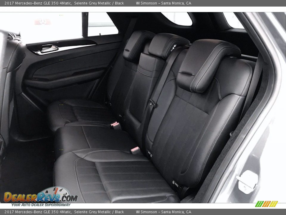 2017 Mercedes-Benz GLE 350 4Matic Selenite Grey Metallic / Black Photo #15