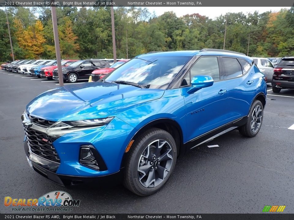 Front 3/4 View of 2021 Chevrolet Blazer RS AWD Photo #1