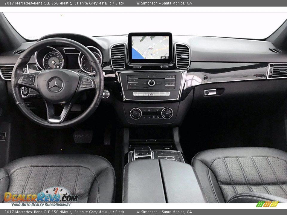2017 Mercedes-Benz GLE 350 4Matic Selenite Grey Metallic / Black Photo #17
