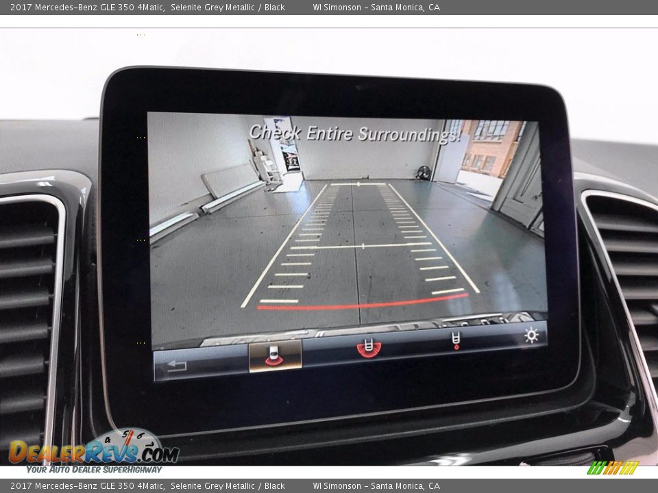 2017 Mercedes-Benz GLE 350 4Matic Selenite Grey Metallic / Black Photo #21