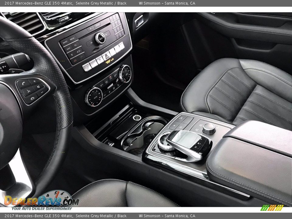 2017 Mercedes-Benz GLE 350 4Matic Selenite Grey Metallic / Black Photo #23