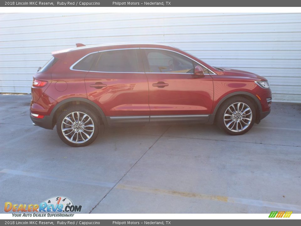 2018 Lincoln MKC Reserve Ruby Red / Cappuccino Photo #13