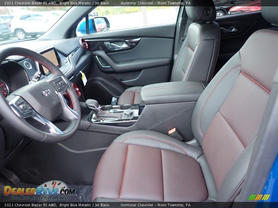 Front Seat of 2021 Chevrolet Blazer RS AWD Photo #14