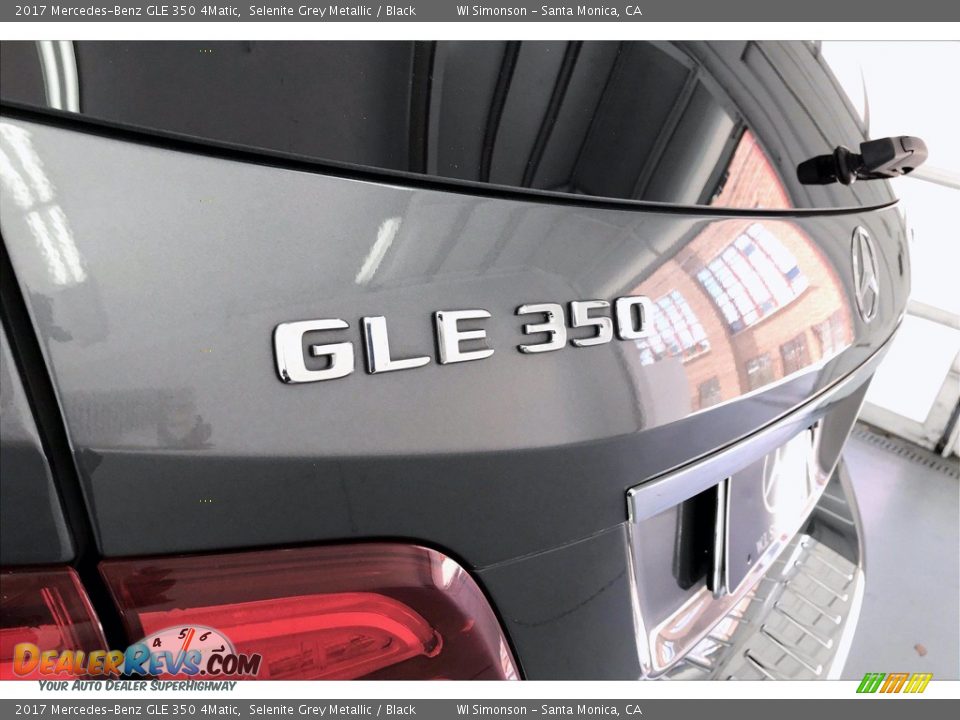 2017 Mercedes-Benz GLE 350 4Matic Selenite Grey Metallic / Black Photo #27