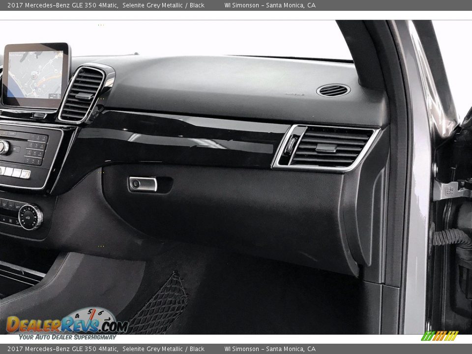 2017 Mercedes-Benz GLE 350 4Matic Selenite Grey Metallic / Black Photo #28