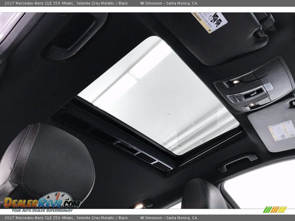 2017 Mercedes-Benz GLE 350 4Matic Selenite Grey Metallic / Black Photo #29