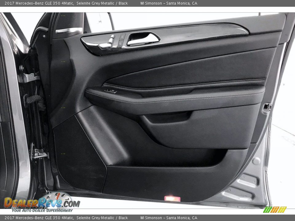 2017 Mercedes-Benz GLE 350 4Matic Selenite Grey Metallic / Black Photo #30