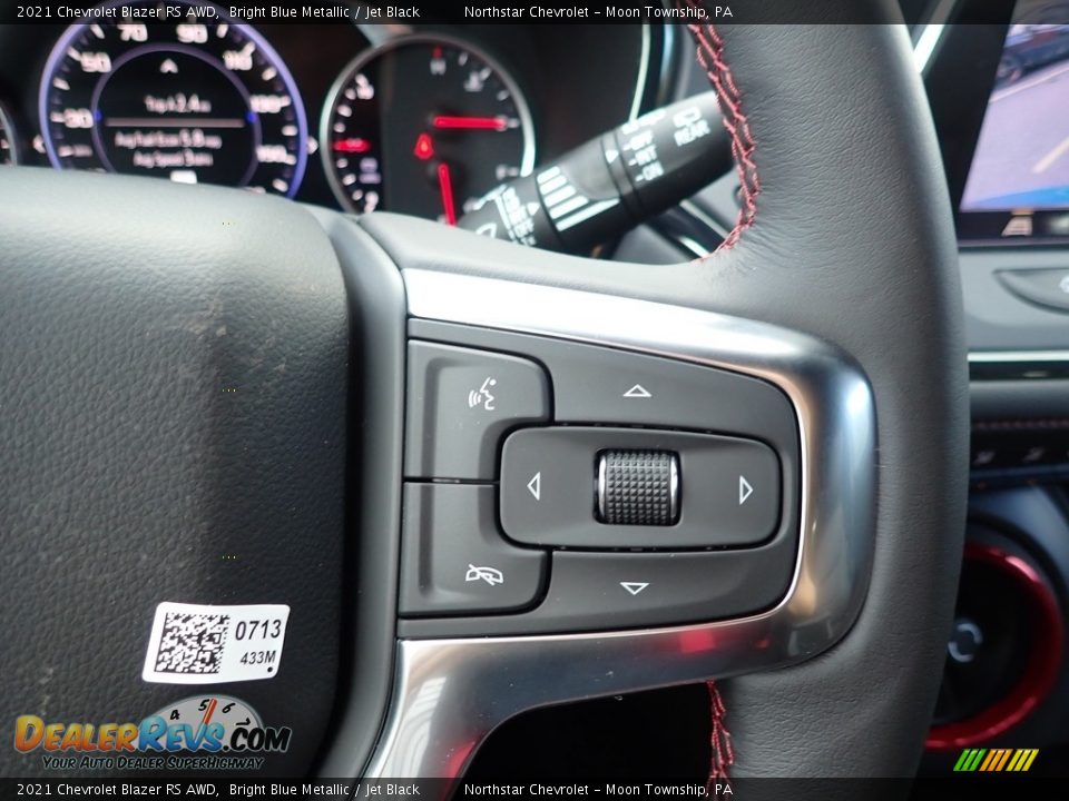 2021 Chevrolet Blazer RS AWD Steering Wheel Photo #19
