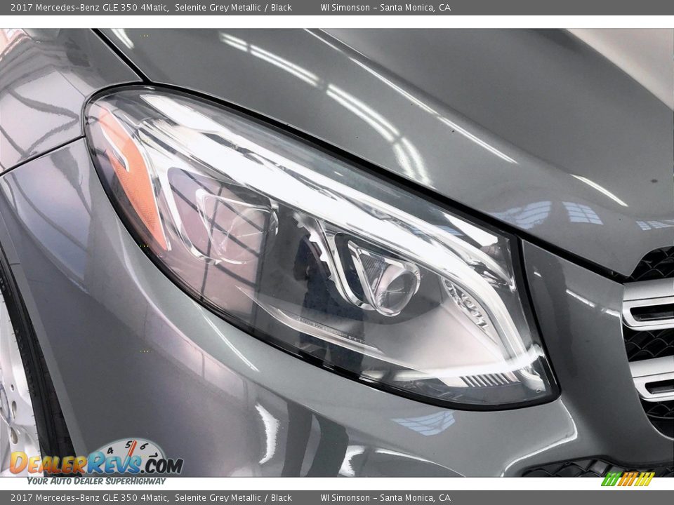 2017 Mercedes-Benz GLE 350 4Matic Selenite Grey Metallic / Black Photo #32