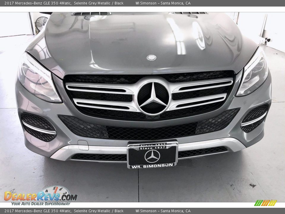 2017 Mercedes-Benz GLE 350 4Matic Selenite Grey Metallic / Black Photo #33
