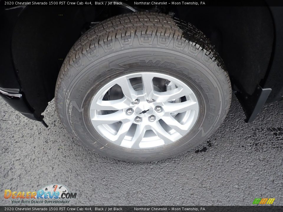 2020 Chevrolet Silverado 1500 RST Crew Cab 4x4 Black / Jet Black Photo #2