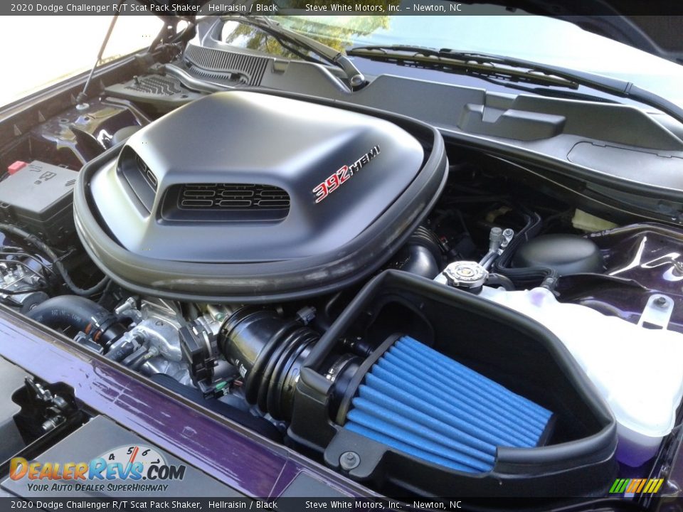 2020 Dodge Challenger R/T Scat Pack Shaker 392 SRT 6.4 Liter HEMI OHV 16-Valve VVT MDS V8 Engine Photo #9