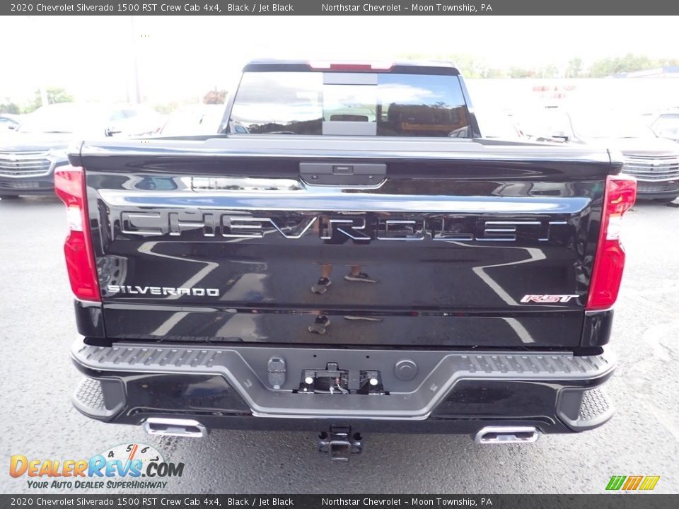 2020 Chevrolet Silverado 1500 RST Crew Cab 4x4 Black / Jet Black Photo #5