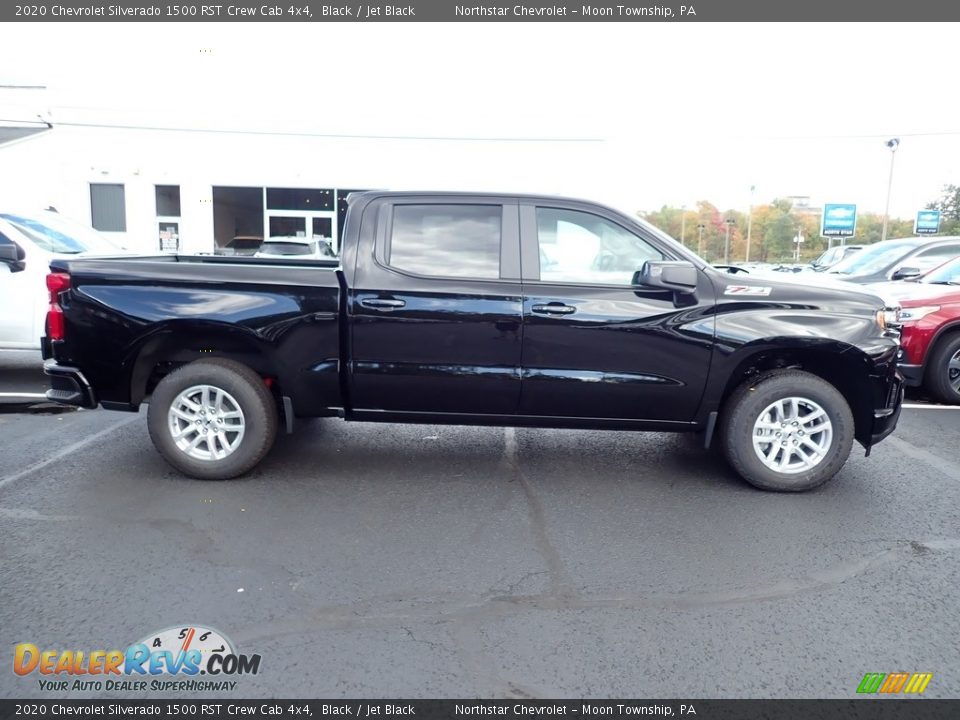 Black 2020 Chevrolet Silverado 1500 RST Crew Cab 4x4 Photo #7