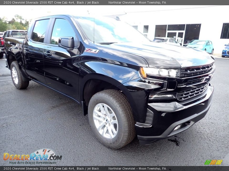 Black 2020 Chevrolet Silverado 1500 RST Crew Cab 4x4 Photo #8