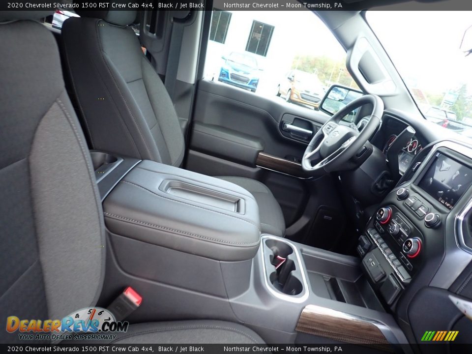 2020 Chevrolet Silverado 1500 RST Crew Cab 4x4 Black / Jet Black Photo #9