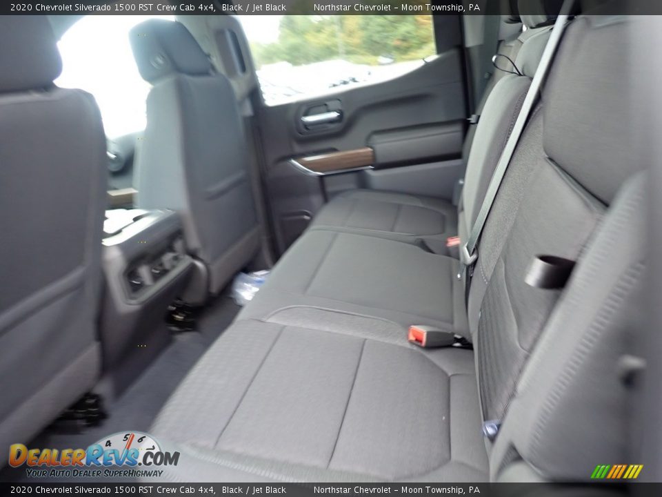 2020 Chevrolet Silverado 1500 RST Crew Cab 4x4 Black / Jet Black Photo #11