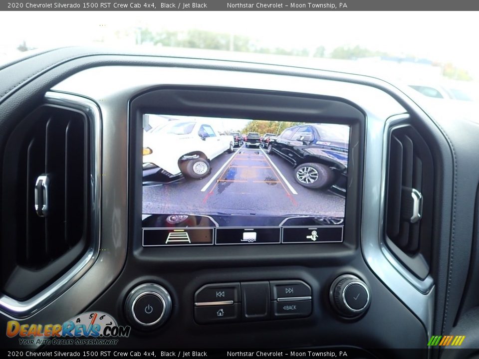 2020 Chevrolet Silverado 1500 RST Crew Cab 4x4 Black / Jet Black Photo #17
