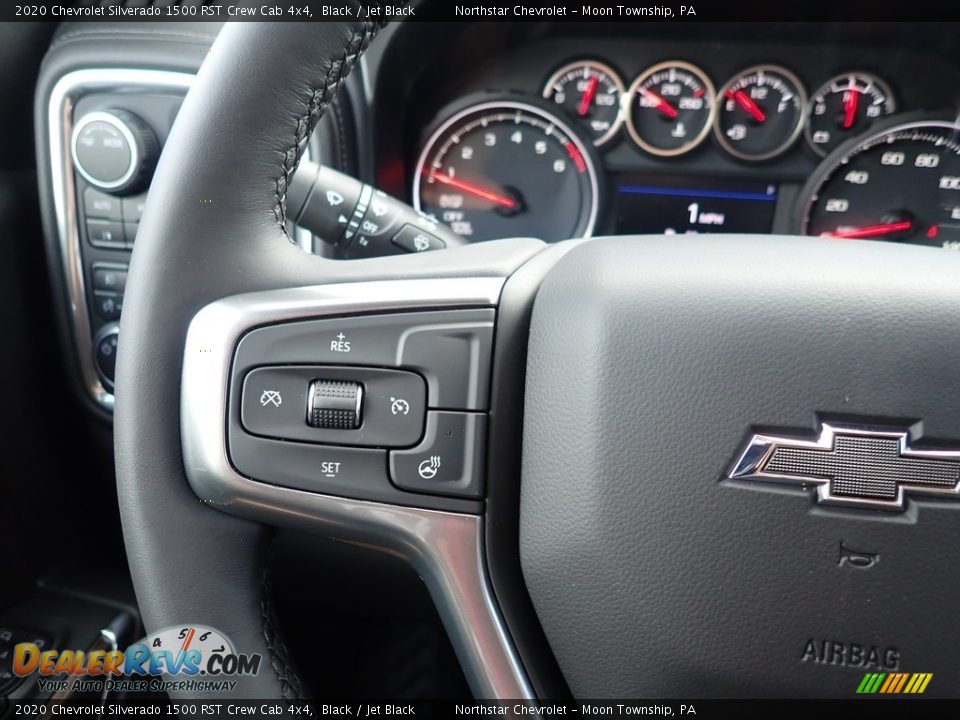 2020 Chevrolet Silverado 1500 RST Crew Cab 4x4 Steering Wheel Photo #20