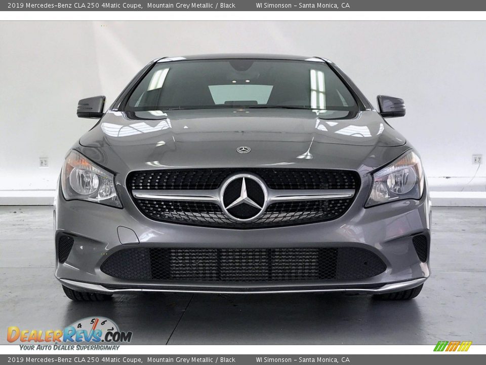 2019 Mercedes-Benz CLA 250 4Matic Coupe Mountain Grey Metallic / Black Photo #2
