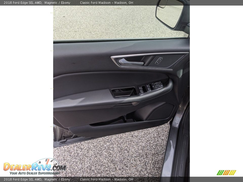 2018 Ford Edge SEL AWD Magnetic / Ebony Photo #12