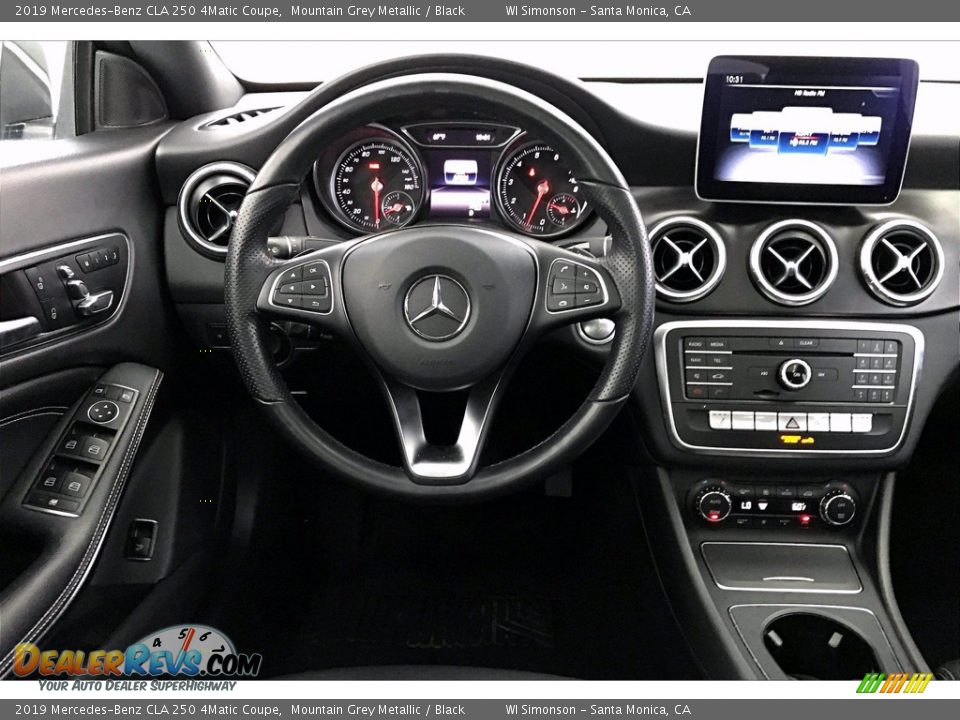 2019 Mercedes-Benz CLA 250 4Matic Coupe Mountain Grey Metallic / Black Photo #4