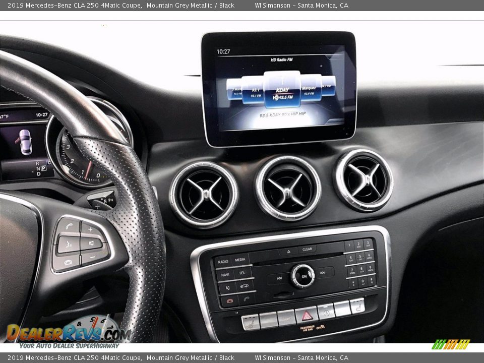2019 Mercedes-Benz CLA 250 4Matic Coupe Mountain Grey Metallic / Black Photo #5
