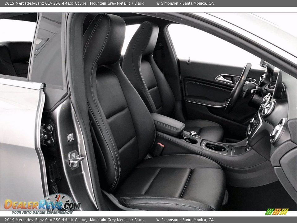 2019 Mercedes-Benz CLA 250 4Matic Coupe Mountain Grey Metallic / Black Photo #6