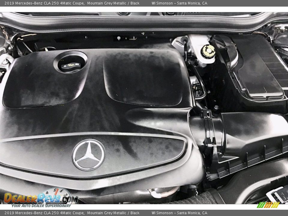 2019 Mercedes-Benz CLA 250 4Matic Coupe Mountain Grey Metallic / Black Photo #9